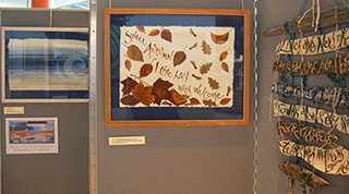 Autumn from Clare's Year, paperwork with words by John Clare.