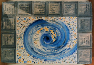 Spring (artist's book), text by Frances Bingham