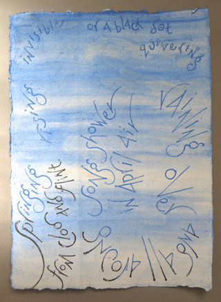 Lark Song (artist's book), text by Jeremy Hooker