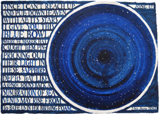 Song 42 from Paper Wings (detail), text by Maureen Duffy
