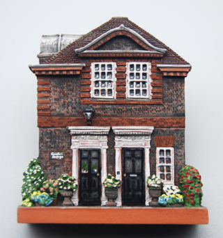 The Curator&rsquo;s Cottage, portrait in terracotta