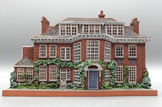 Freud&rsquo;s House, portrait in terracotta