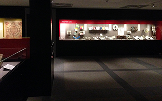 The Art of the Book exhibition, beside the Magna Carta display room