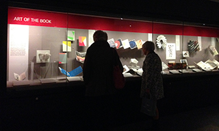 Visitors to the gallery