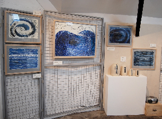 Second section, including Moss; Spring; Van Gogh's clouds; Vessel; Naviga Felix; and Blue light pots